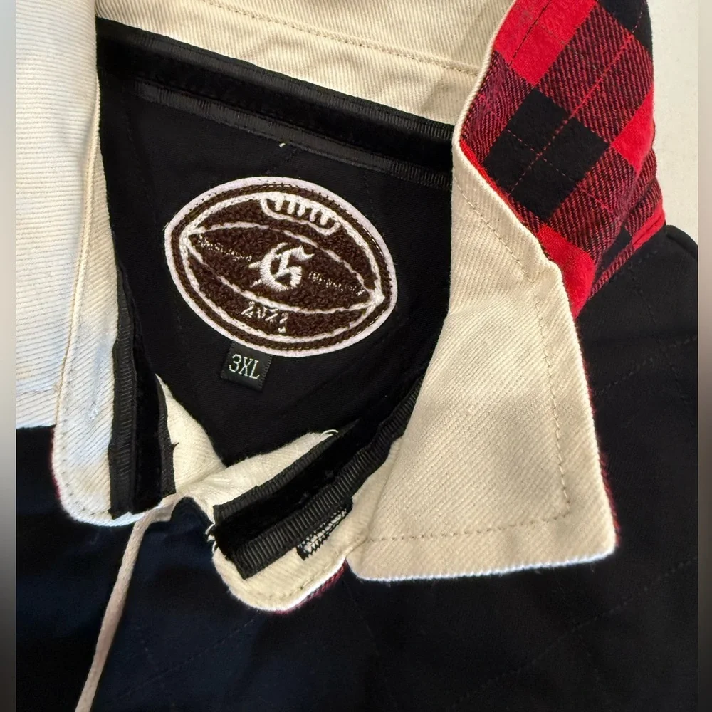 Godspeed Classic Field Rugby Shirt w Flannel Collar, Size 3XL, NWT, NIB - Picture 4 of 4
